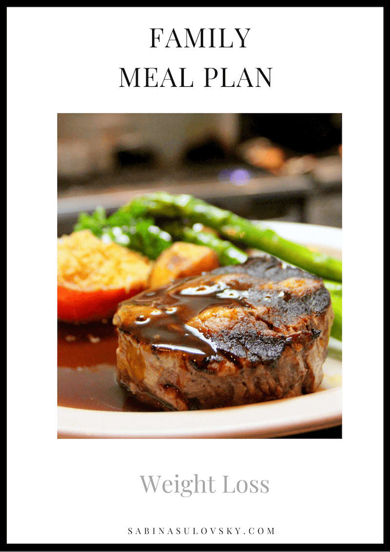 family weight loss plan